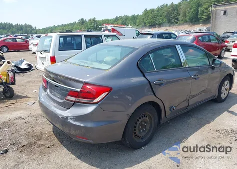 2015 Honda Civic Lx from USA, damaged, VIN 19XFB2F53FE220901